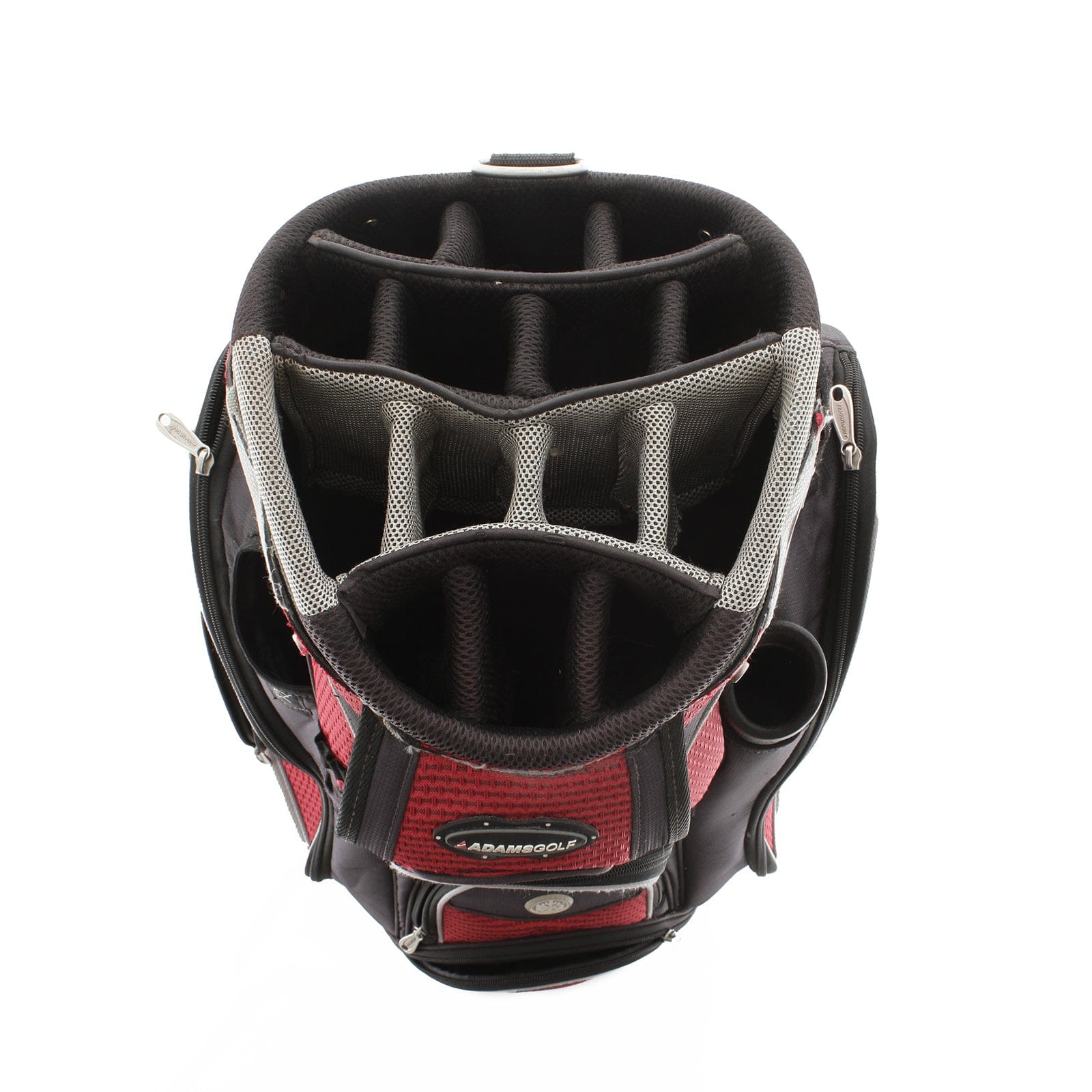 Adams Idea Pro Cart Bag - Black/Red - Image 2