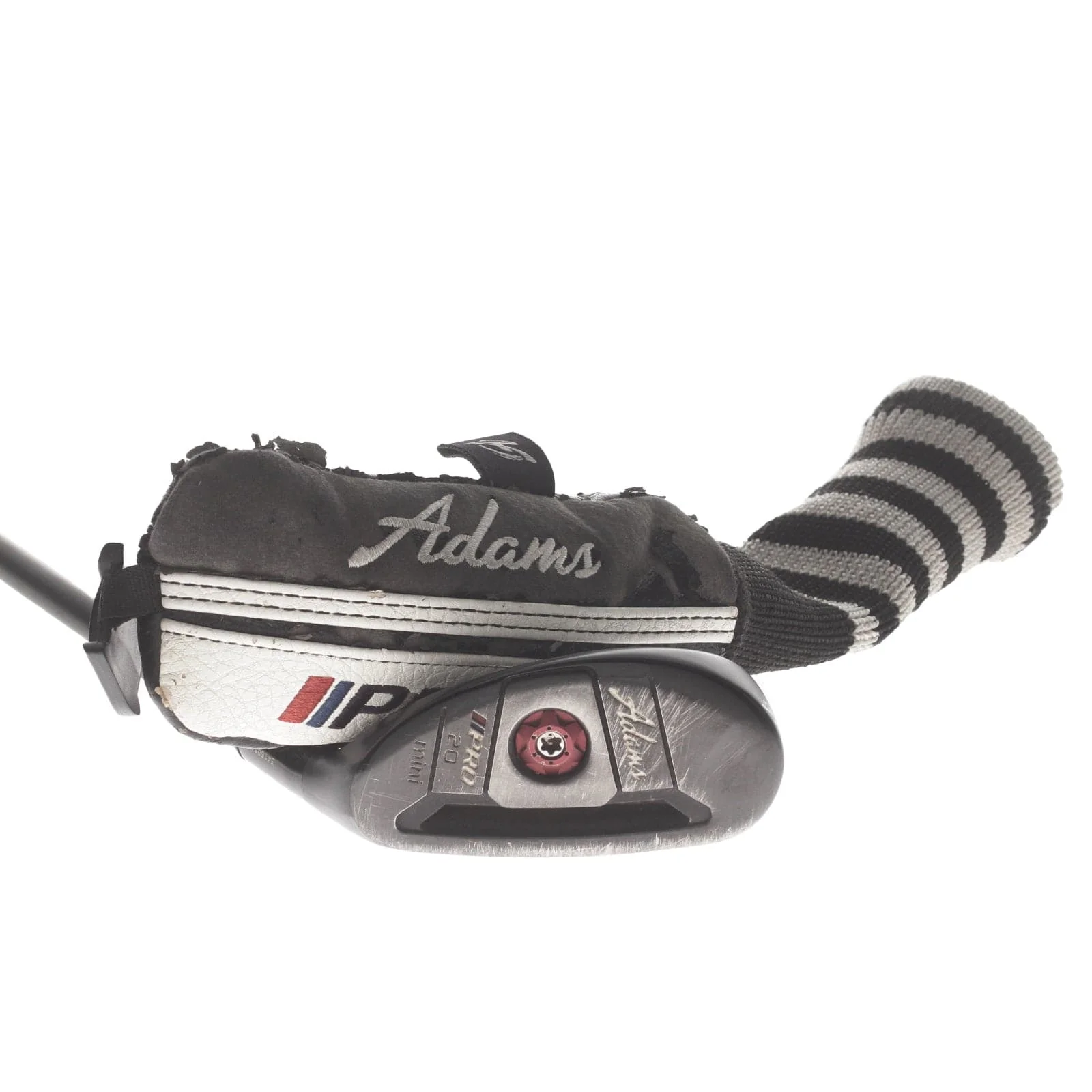 Adams Pro Mini Graphite Mens Right Hand 4 Hybrid 20* Stiff - Aldila Tour Green