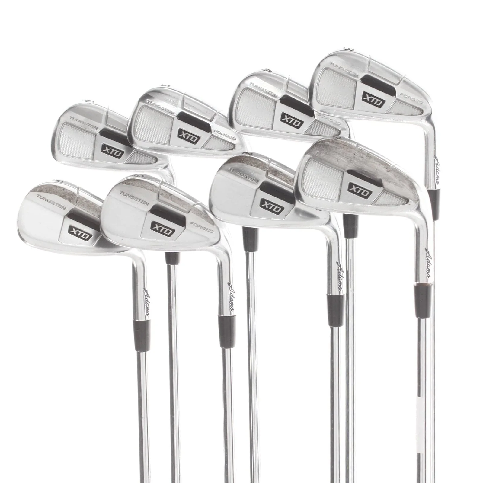Adams XTD Forged Steel Mens Right Hand Irons 3-PW Extra Stiff - Project X 6.5
