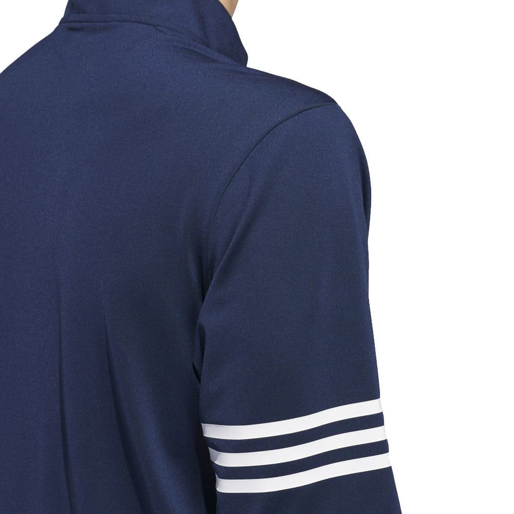adidas 3-Stripes Half-Zip Top - Collegiate Navy - Image 4