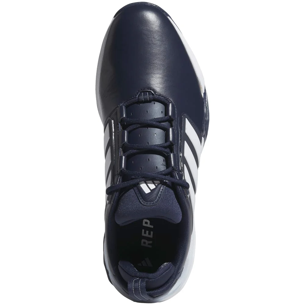 adidas Adipower 26 Waterproof Spiked Shoes - Collegiate Navy/Footwear White/Crystal Sky - Image 9