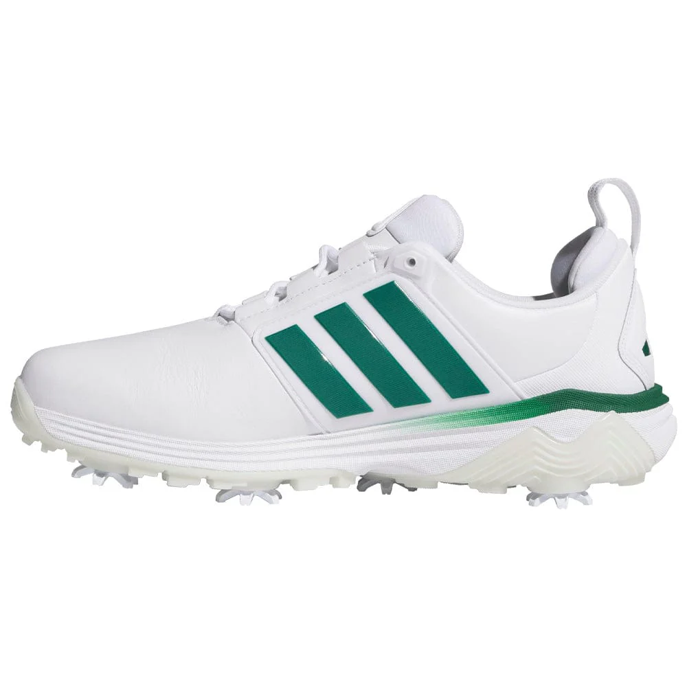 adidas Adipower 26 Waterproof Spiked Shoes - Cloud White/Collegiate Green/Crystal White - Image 4