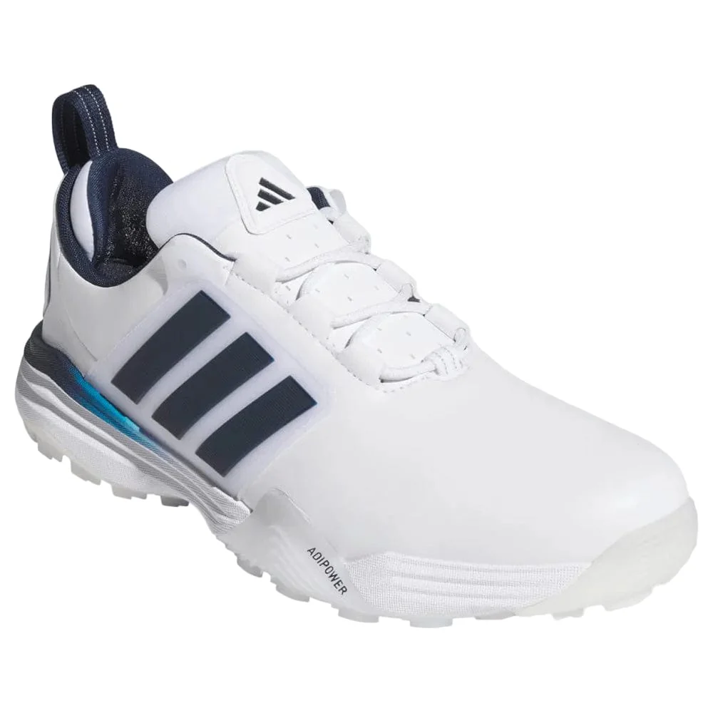 adidas Adipower 26 Waterproof Spikeless Shoes - Cloud White/Collegiate Navy/Lucid Orange - Image 3