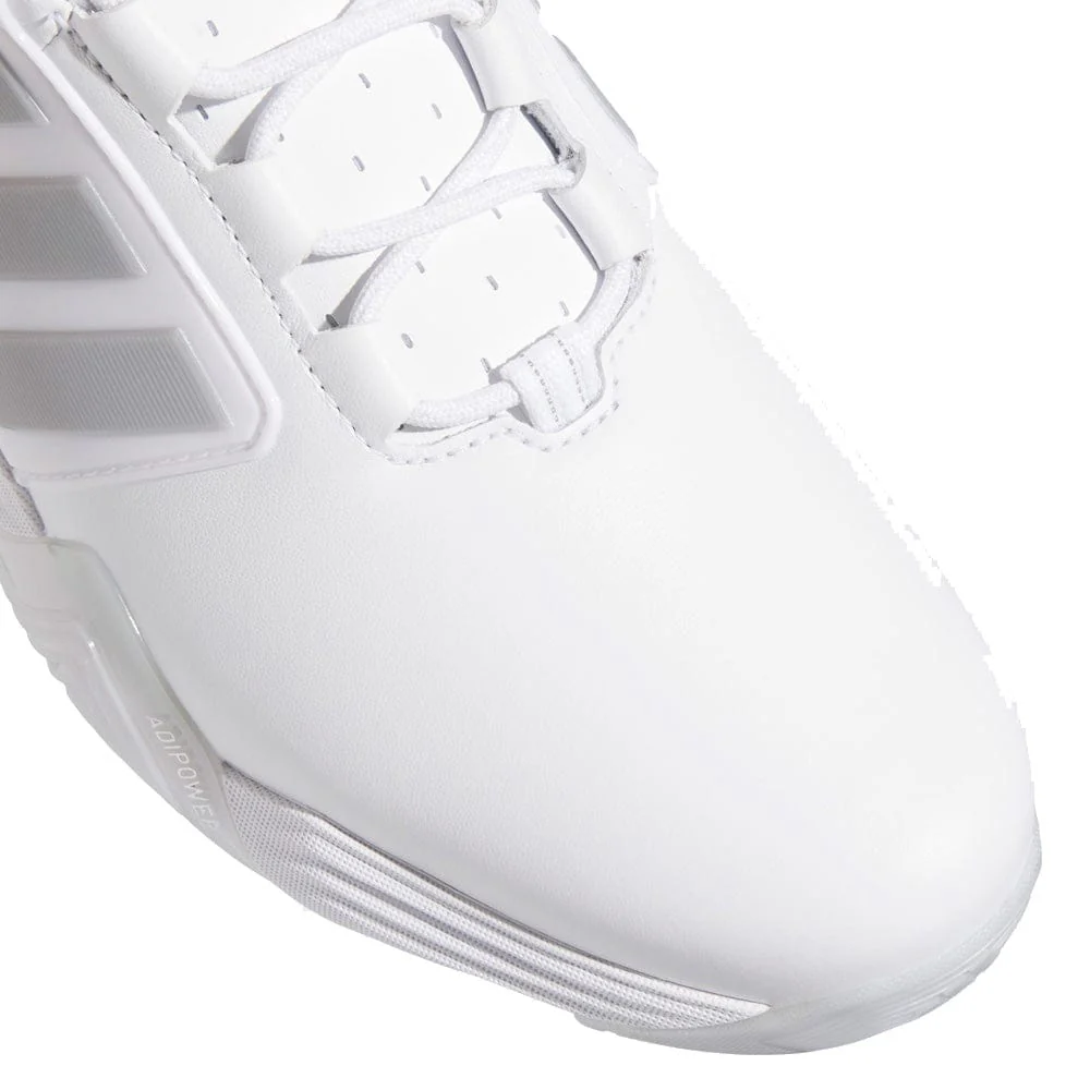 adidas Adipower 26 Waterproof Spikeless Shoes - Cloud White/Silver Met./Halo Silver - Image 3