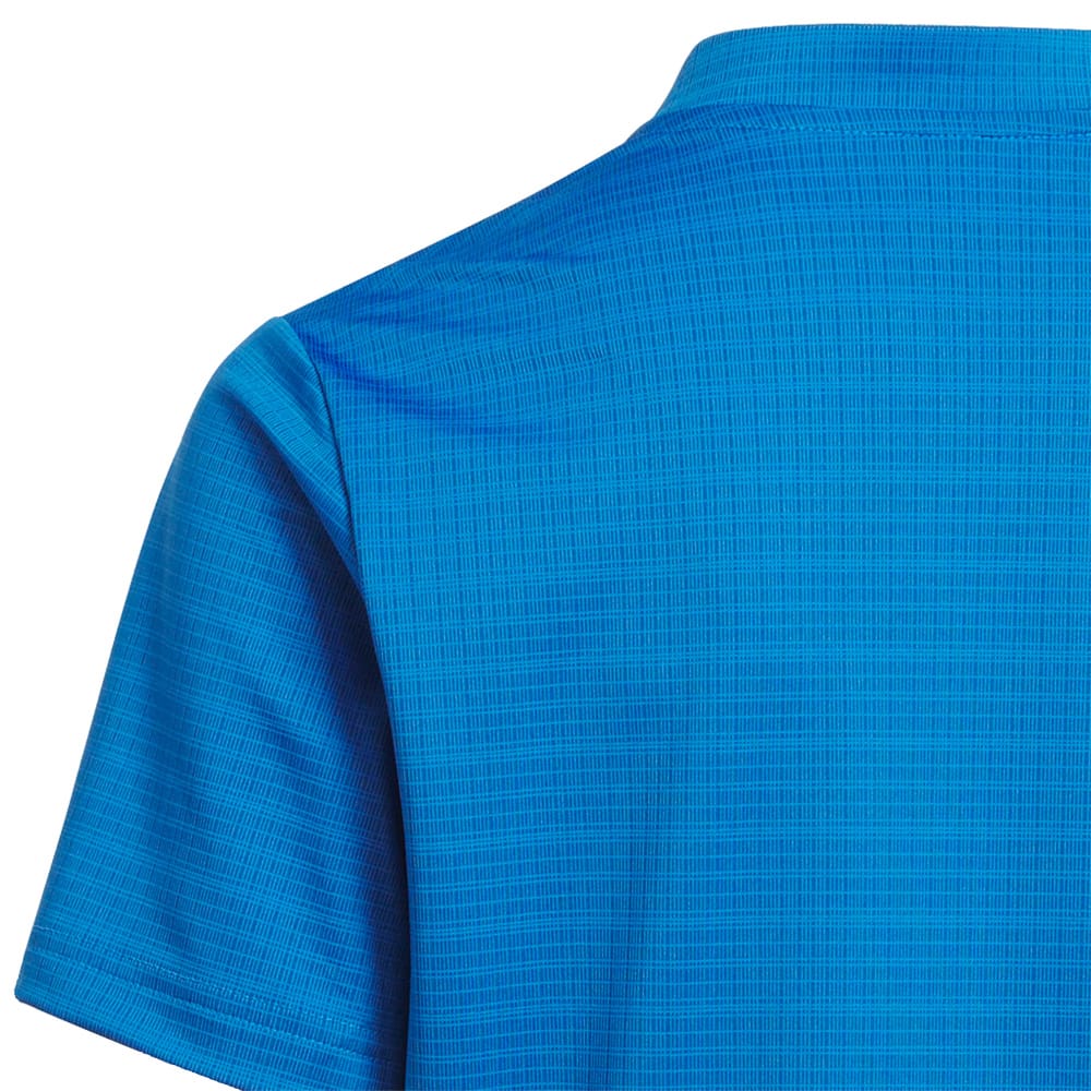 adidas Boys Sport Polo Shirt - Lucid Ray Blue - Image 4