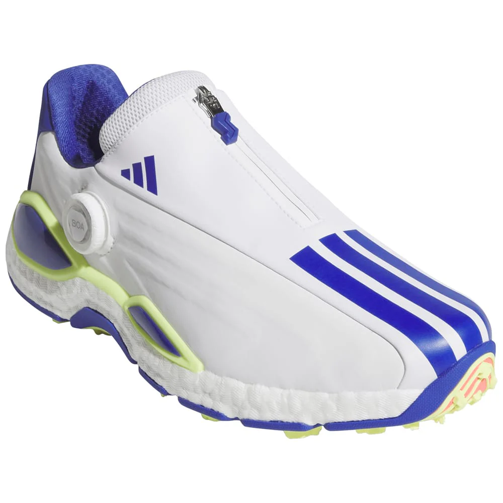 adidas Codechaos 27 Boa Spikeless Shoes - Footwear White/Dual Indigo/Frozen Lemon - Image 3