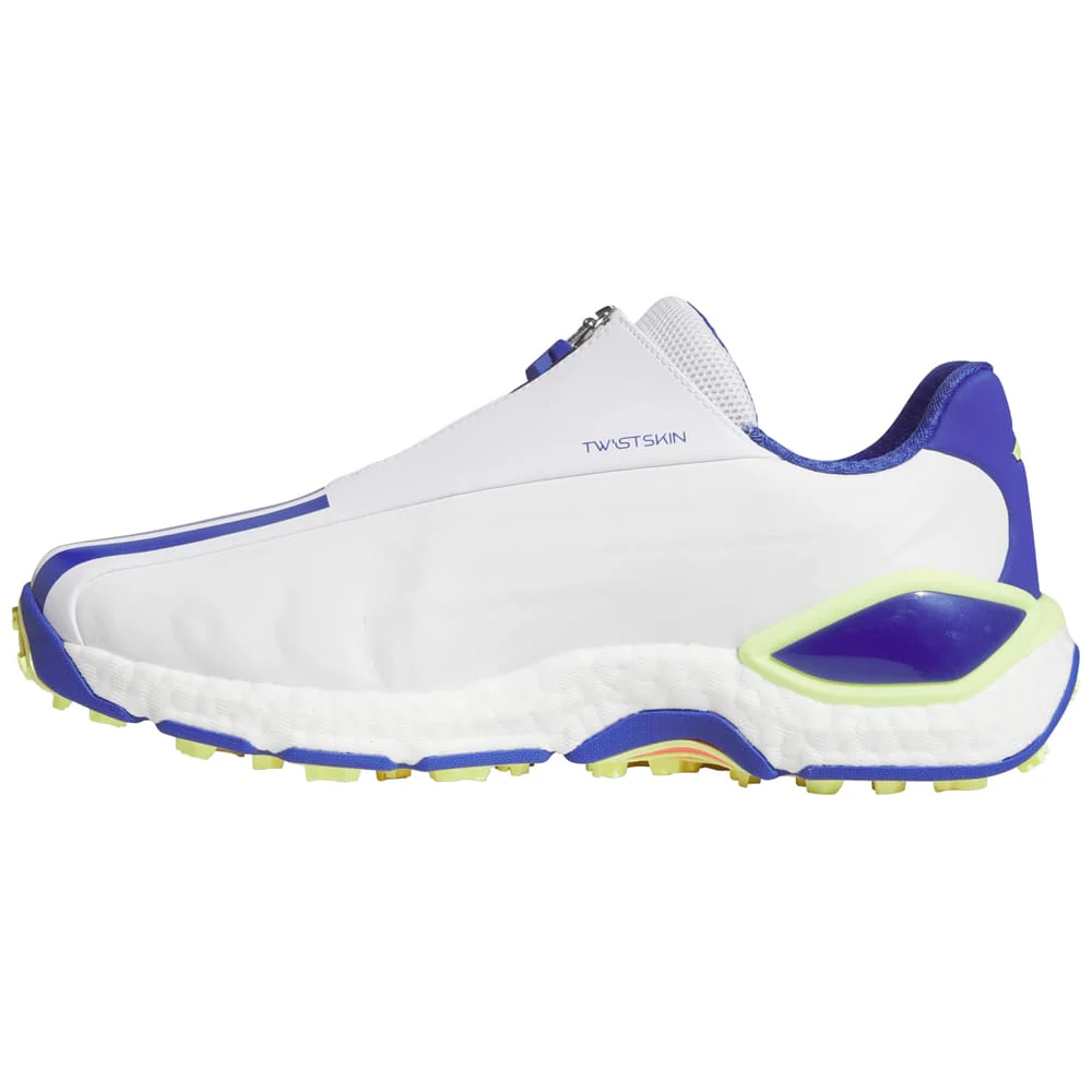 adidas Codechaos 27 Boa Spikeless Shoes - Footwear White/Dual Indigo/Frozen Lemon - Image 4