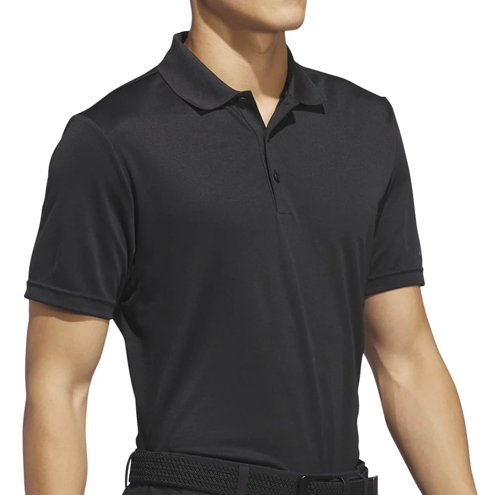 adidas Core Performance Primegreen Polo Shirt - Black - Image 4