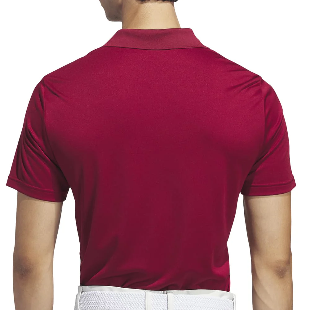 adidas Core Performance Primegreen Polo - Collegiate Burgundy - Image 4