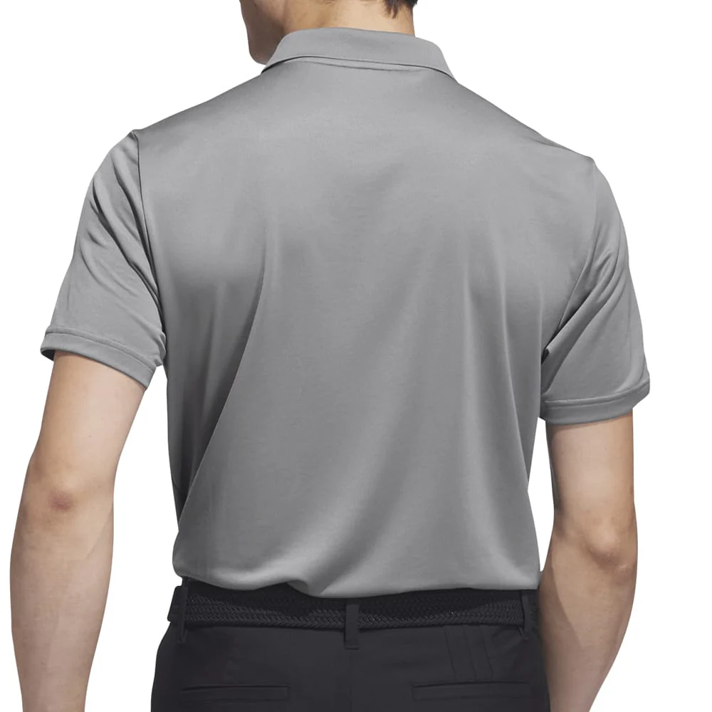 adidas Core Performance Primegreen Polo Shirt - Grey Heather - Image 4