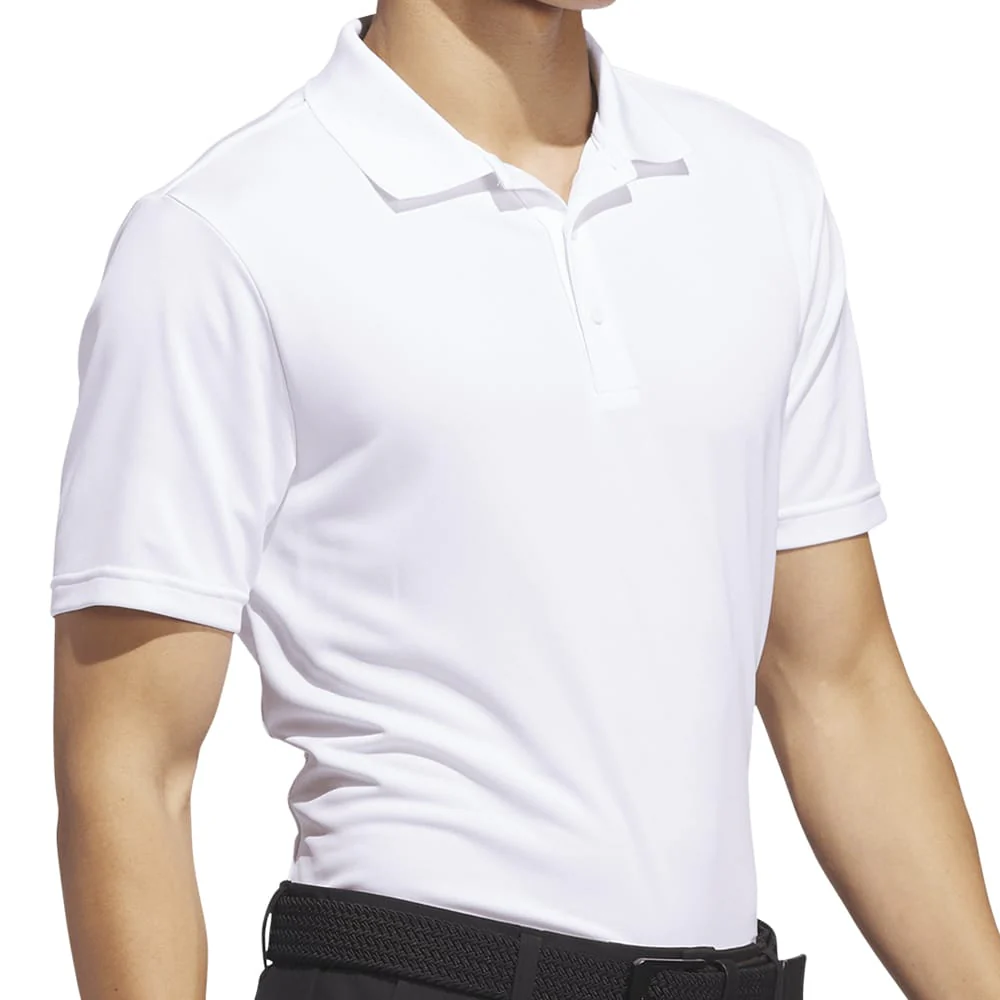 adidas Core Performance Primegreen Polo Shirt - White - Image 4