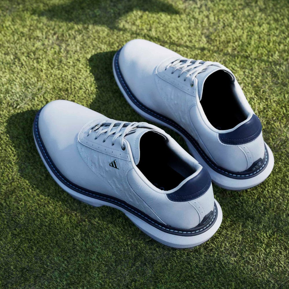 adidas MC70 Waterproof Spikeless Shoes - Cloud White/Collegiate Navy/Halo Silver - Image 9