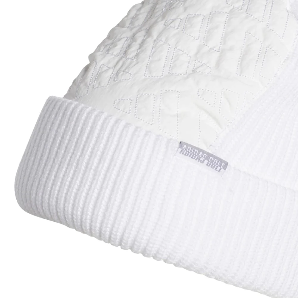 adidas Quilted Beanie - White - Image 3