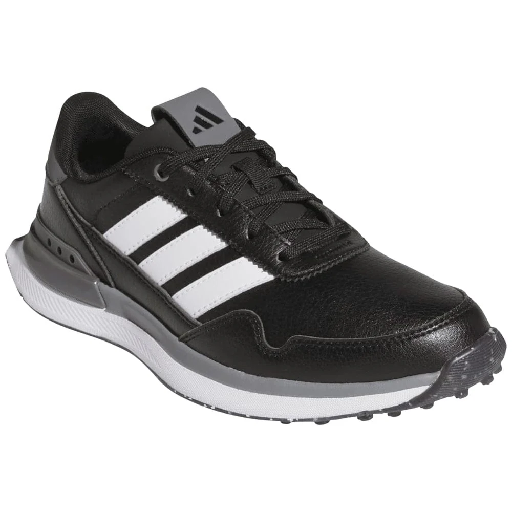 adidas S2G 26 Junior Waterproof Spikeless Golf Shoes - Core Black/Cloud White/Grey Four - Image 6