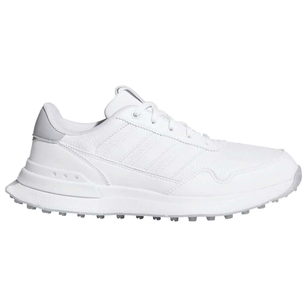 adidas S2G 26 Leather Ladies Waterproof Spikeless Shoes -  White/Footwear White/Halo Silver - Image 2
