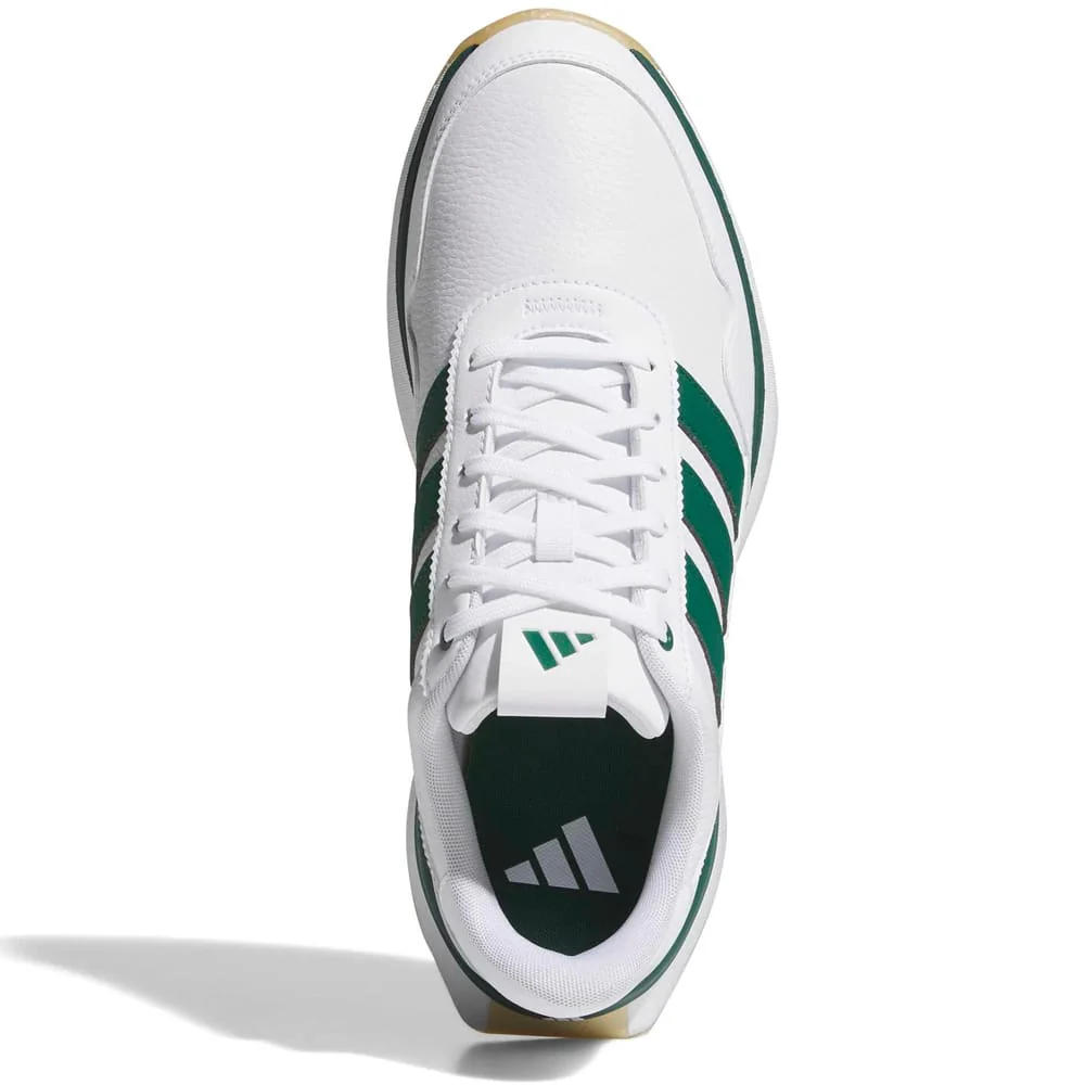 adidas S2G 26 Leather Waterproof Spikeless Shoes - Cloud White/Collegiate Green/Gum - Image 4