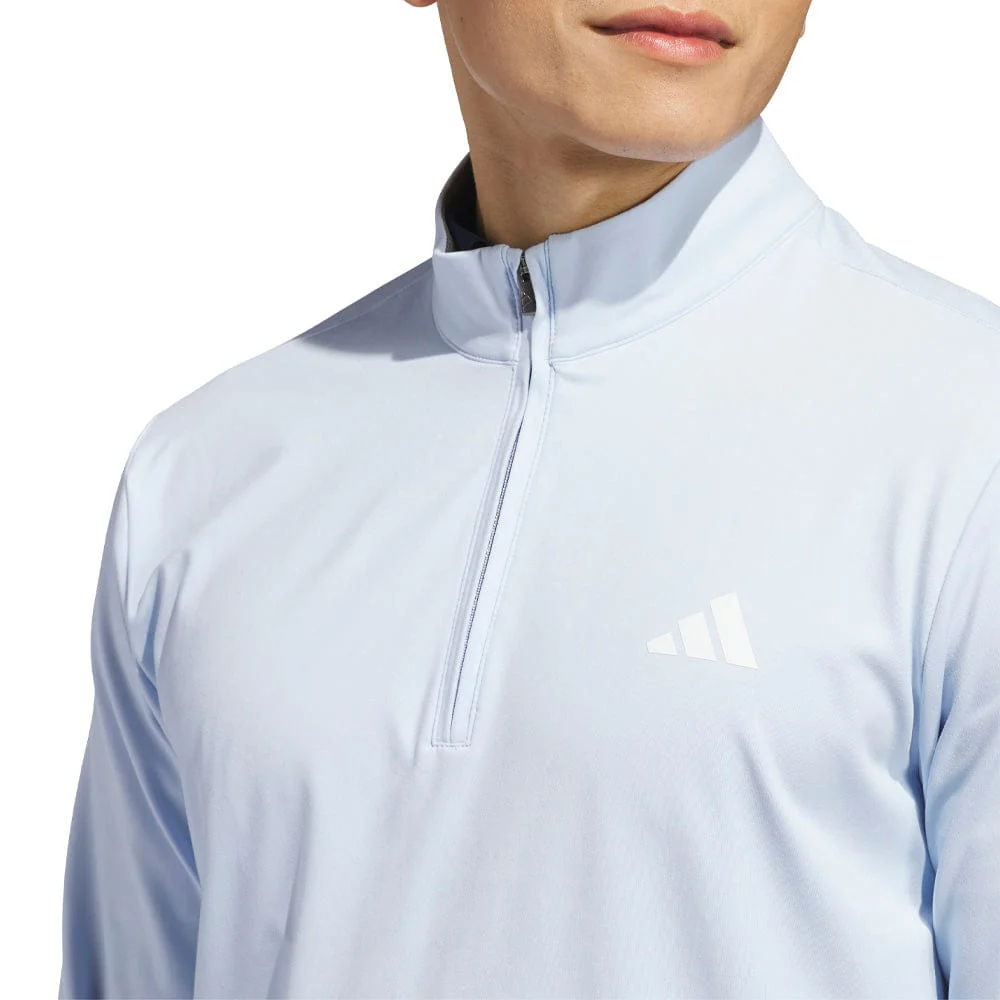 adidas Ultimate365 Classic Quarter-Zip - Crystal Sky - Image 4