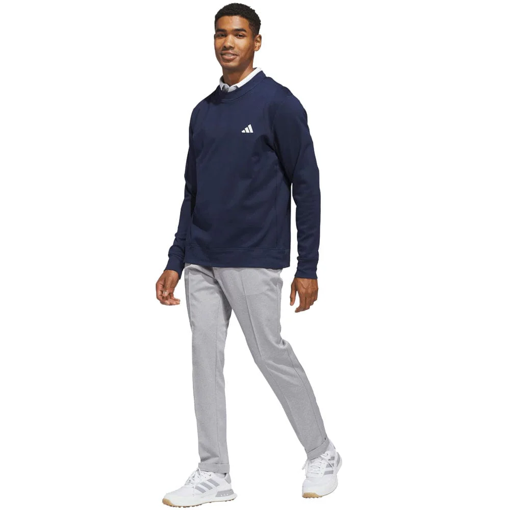 adidas Ultimate365 Climawarm Crewneck Sweatshirt - Collegiate Navy - Image 6