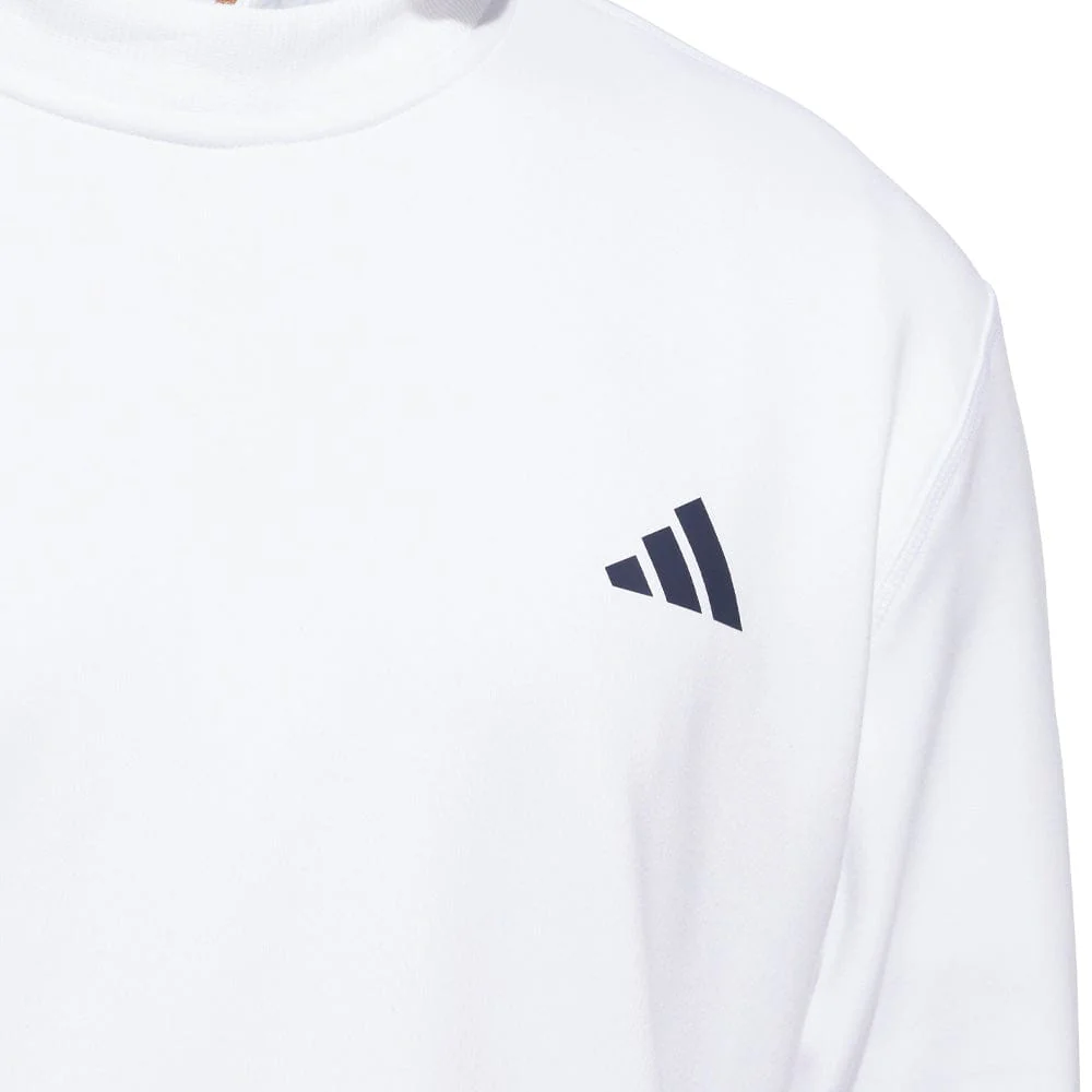 adidas Ultimate365 Climawarm Crewneck Sweatshirt - White - Image 4