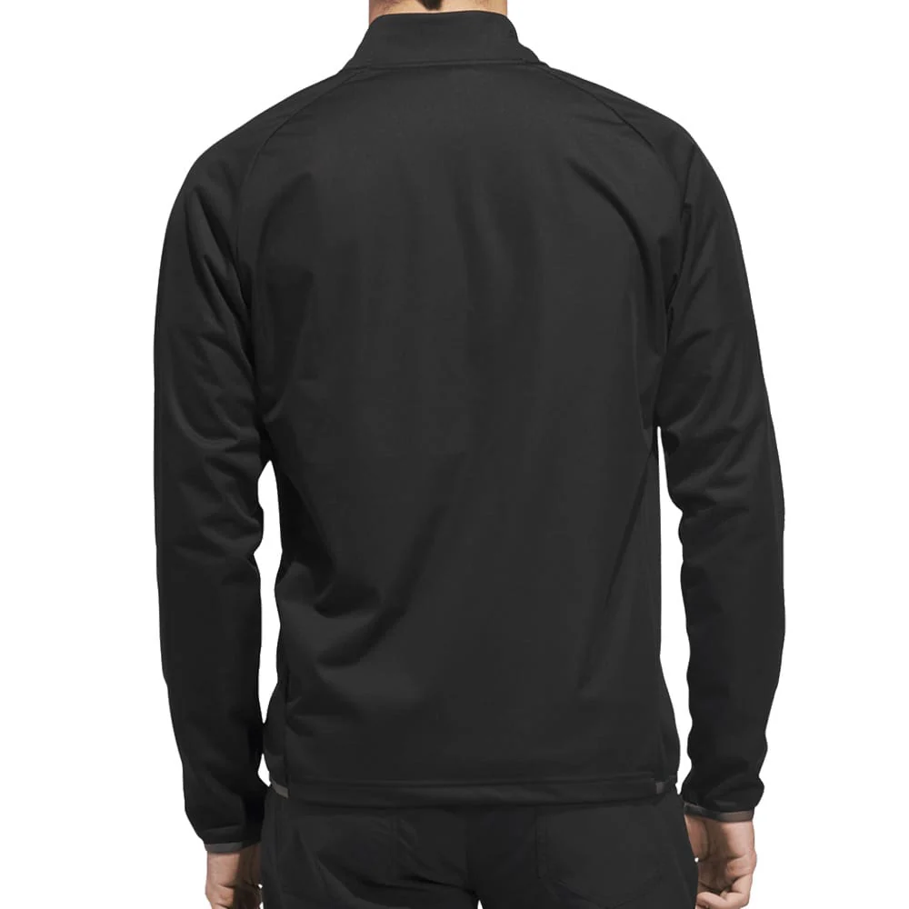 adidas Ultimate365 Durable Water Repellent Wind Quarter-Zip - Black/Grey Five - Image 2
