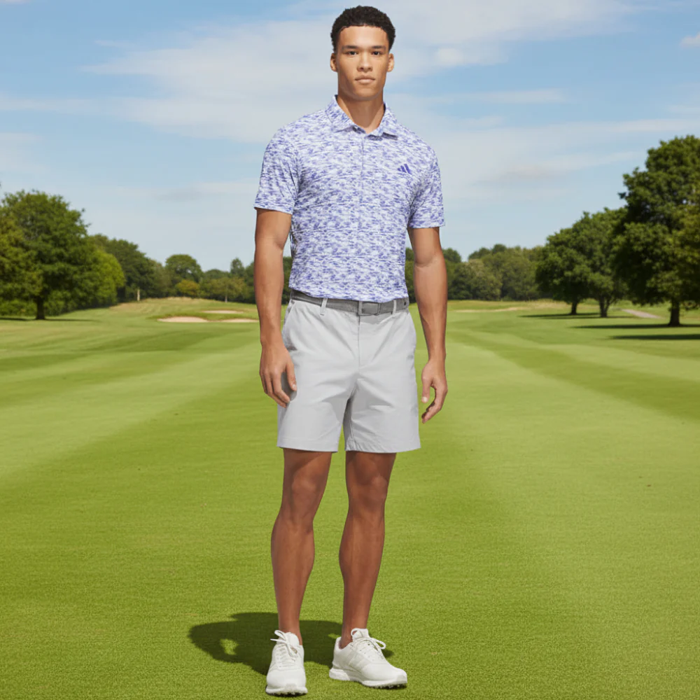 adidas Ultimate365 Featherweight Polo Shirt - Dual Indigo - Image 3