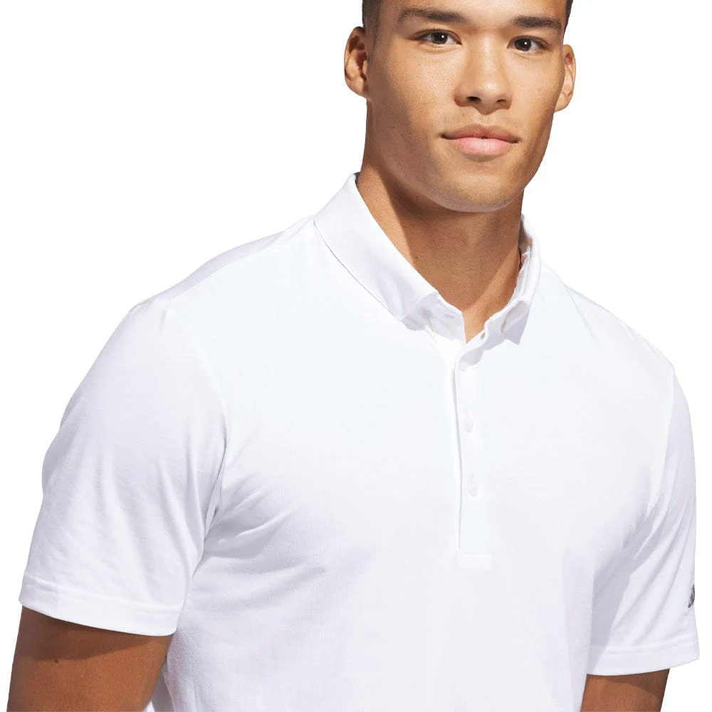 adidas Ultimate365+ Go-To Climacool Polo Shirt - White - Image 4