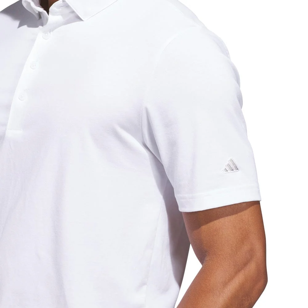 adidas Ultimate365+ Go-To Climacool Polo Shirt - White - Image 5