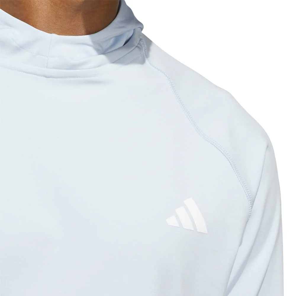 adidas Ultimate365 Heather Hoodie - Crystal Sky Melange - Image 5