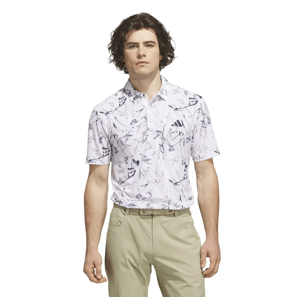 adidas Ultimate365 Mesh Climacool Polo Shirt - White - Image 4