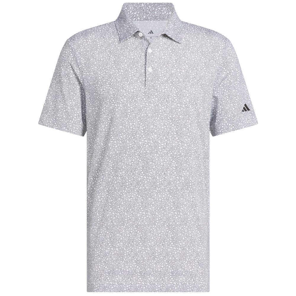 adidas Ultimate365 Mini Bunker Polo Shirt - White/Black - Image 3