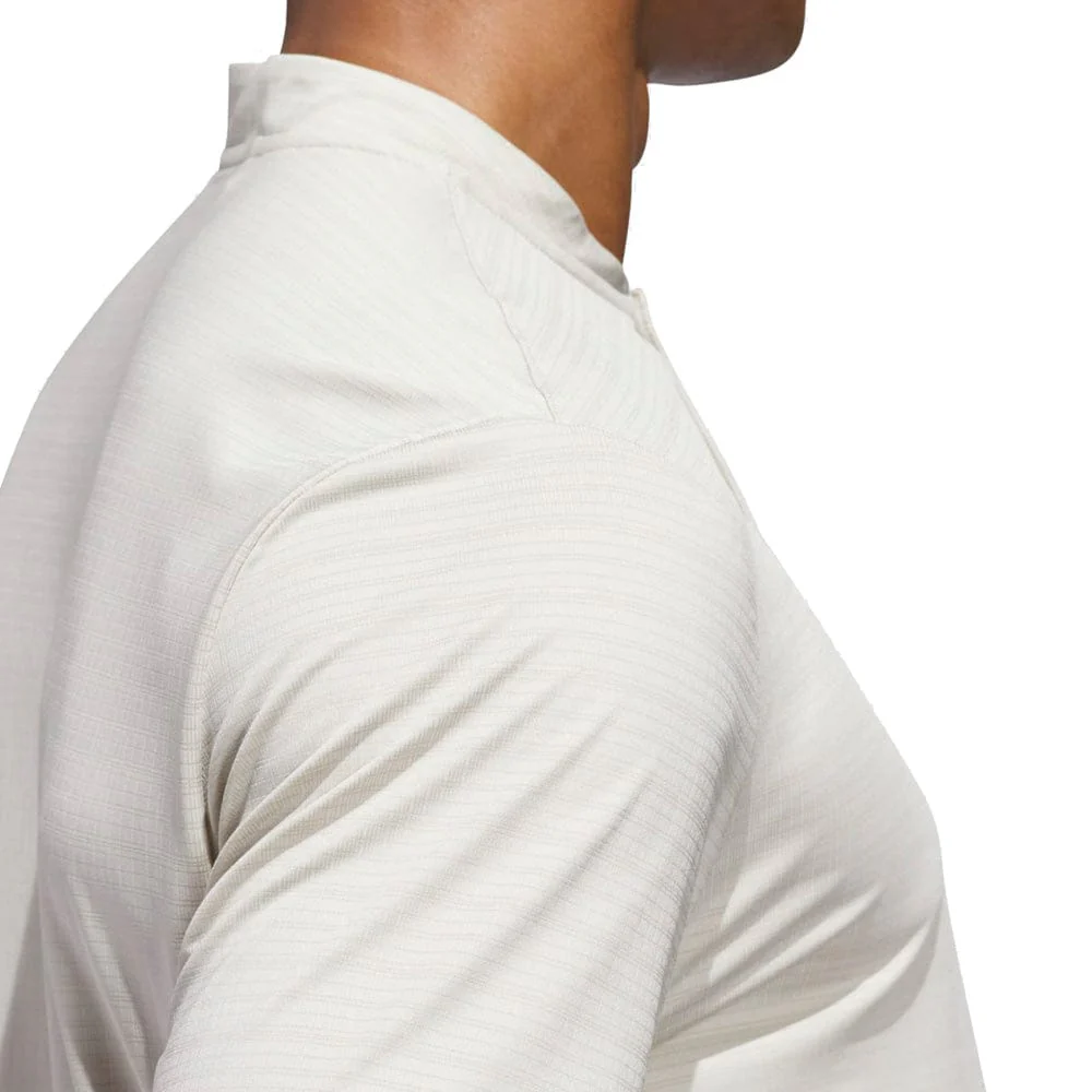 adidas Ultimate365 Sport Collar Polo Shirt - White/Wonder Alumina - Image 3