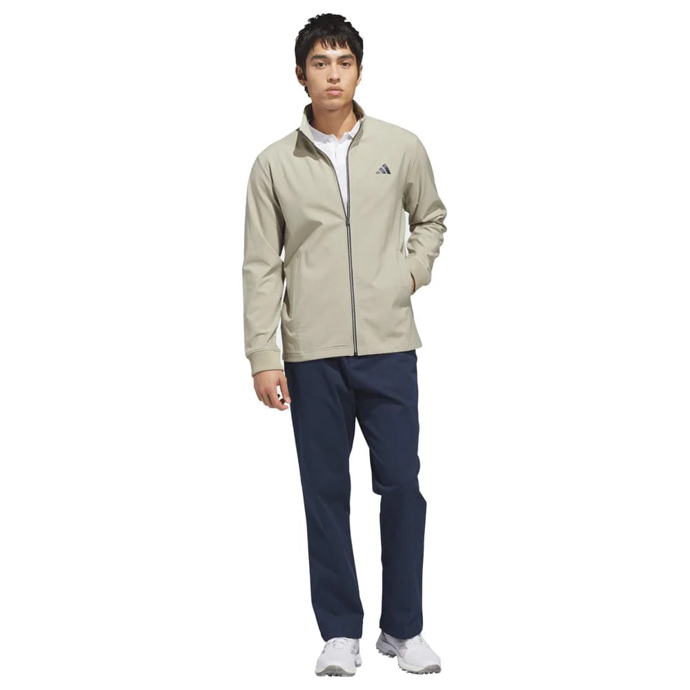 adidas Ultimate365 Textured Woven Full-Zip - Wonder Cargo - Image 6