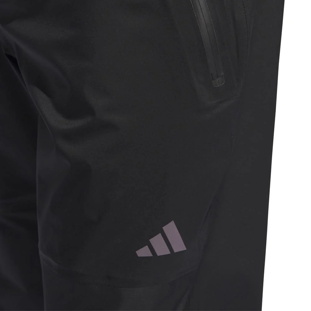 adidas Ultimate365 Tour Climaproof+ Waterproof Full-Zip Rain Suit - Black - Image 12
