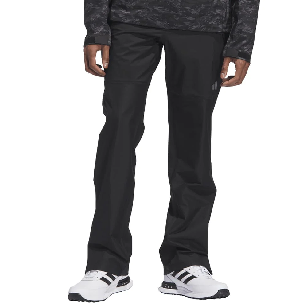 adidas Ultimate365 Tour Climaproof+ Waterproof Full-Zip Rain Suit - Black - Image 9
