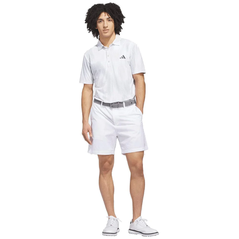 adidas Ultimate365 Tour Cool Feel Print Polo Shirt - Wonder Sage - Image 6