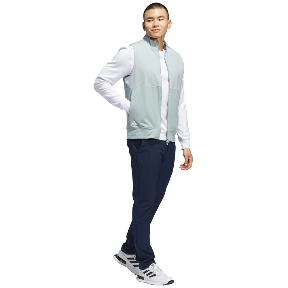 adidas Ultimate365 Tour Full Zip Vest - Wonder Sage - Image 6