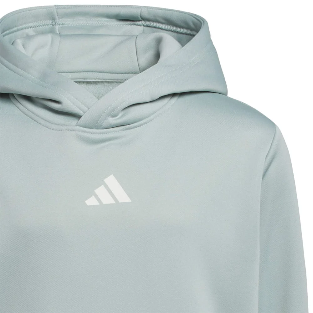 adidas Unisex Juniors Climawarm Graphic Hoodie - Wonder Sage - Image 4