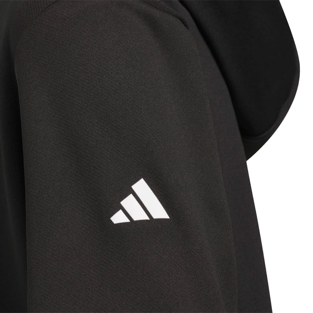adidas Youth Crestable Climawarm Hoodie - Black - Image 5