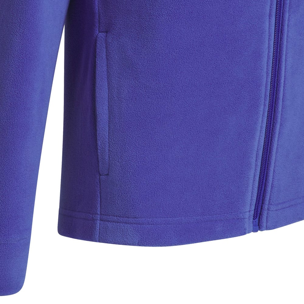 adidas Youth Fleece Jacket - Dual Indigo - Image 5