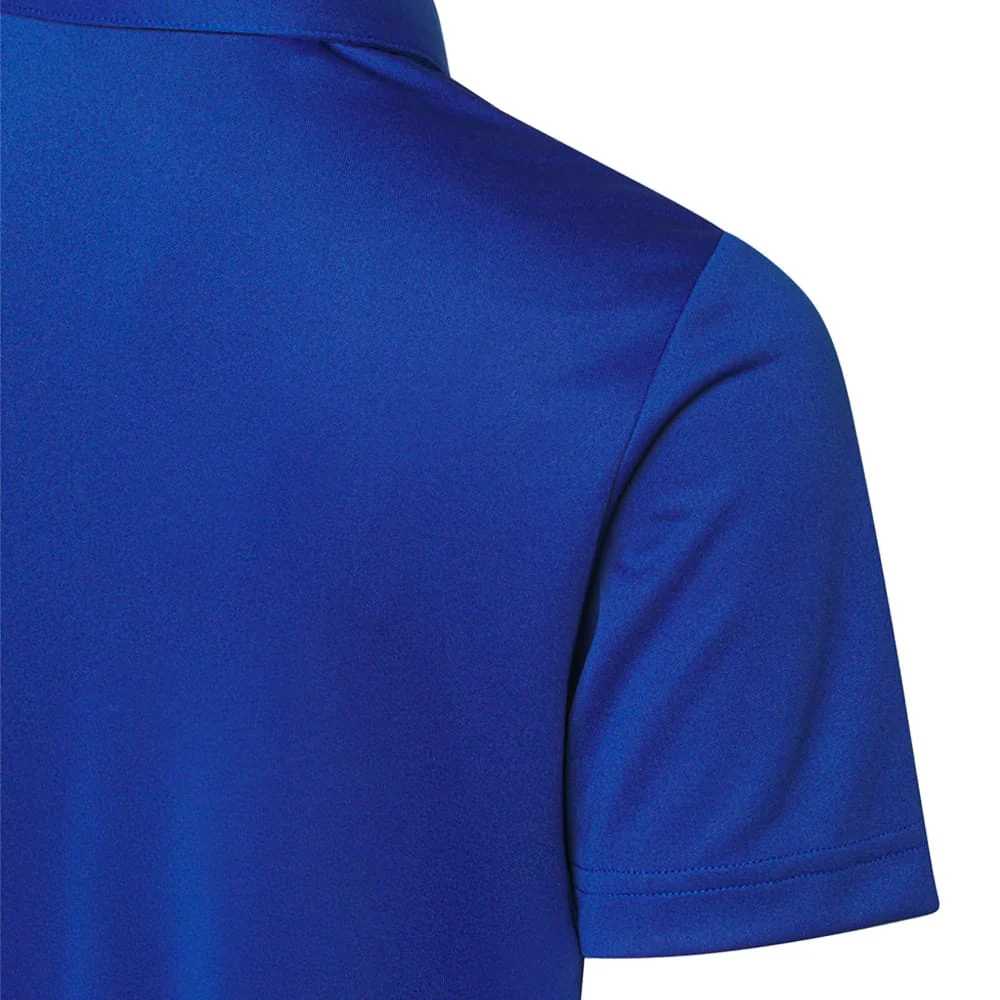 adidas Youth Performance Short Sleeve Polo Shirt - Collegiate Royal - Image 5