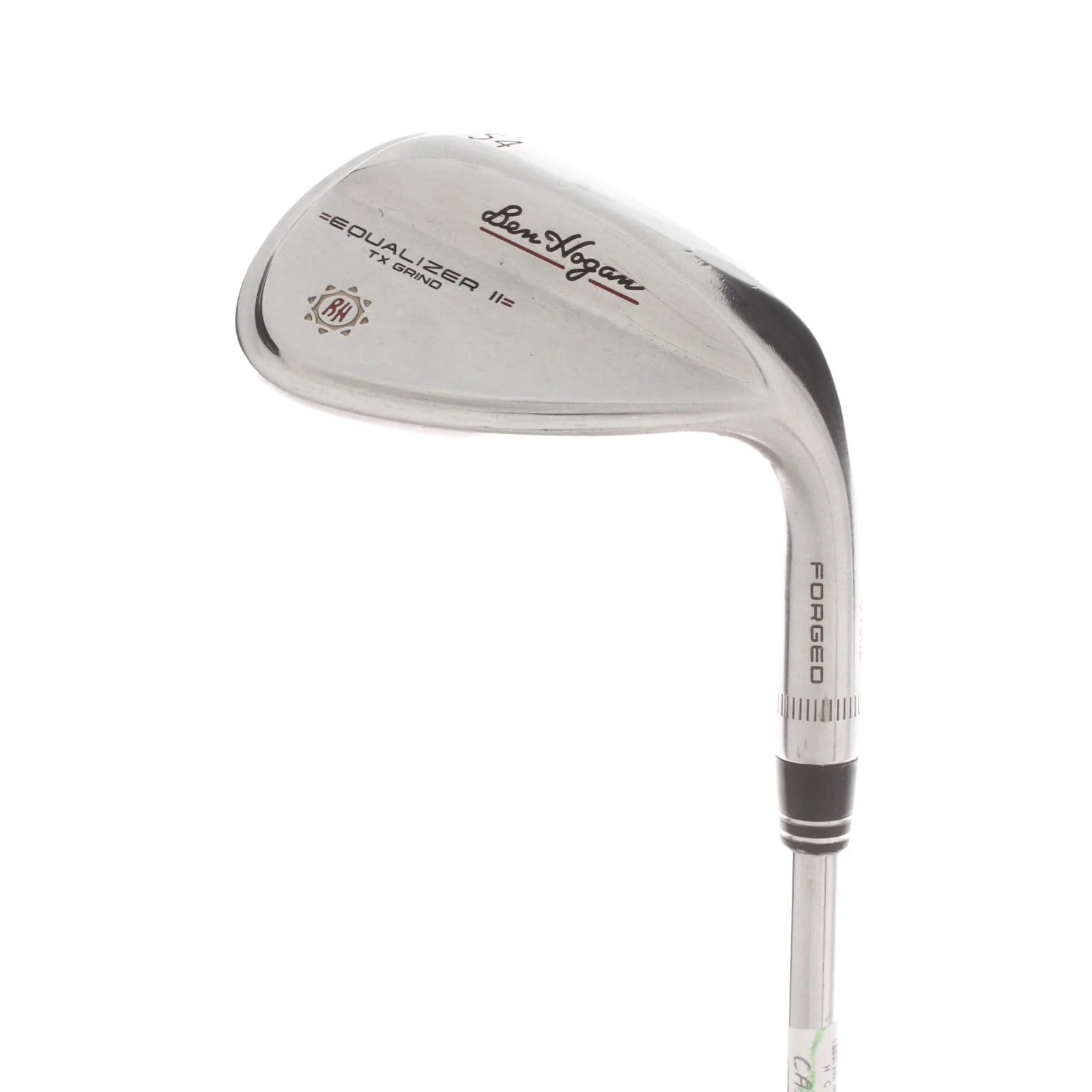 Ben Hogan Equalizer II Steel Mens Right Hand Sand Wedge 54* TX Grind Stiff - Nippon N.S Pro Zelos 8