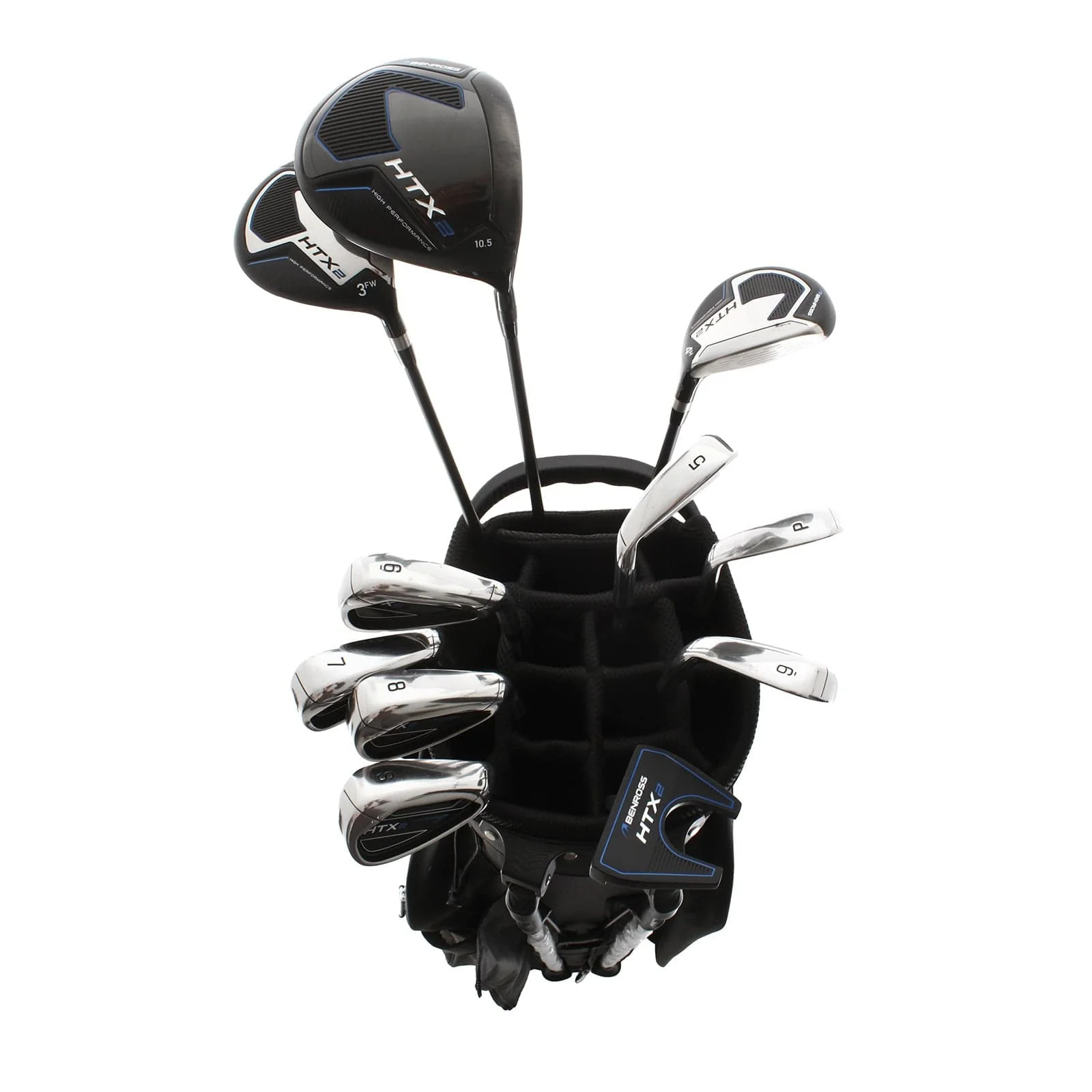 Benross HTX2 Steel/Graphite Mens Right Hand Package Set Regular - Image 3