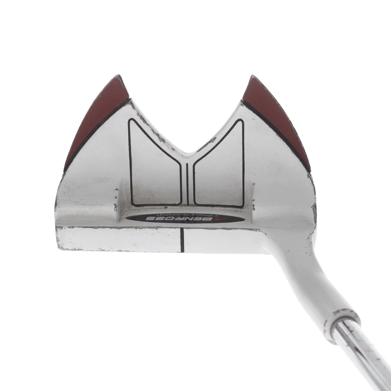 Benross Pure Red Himoi Mens Right Hand Putter 35" Mallet - Benross - Image 2