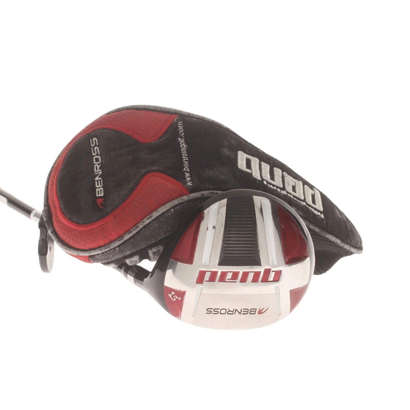 Benross Quad Graphite Mens Right Hand Fairway 3 Wood 15* Regular - Aldila Voodoo