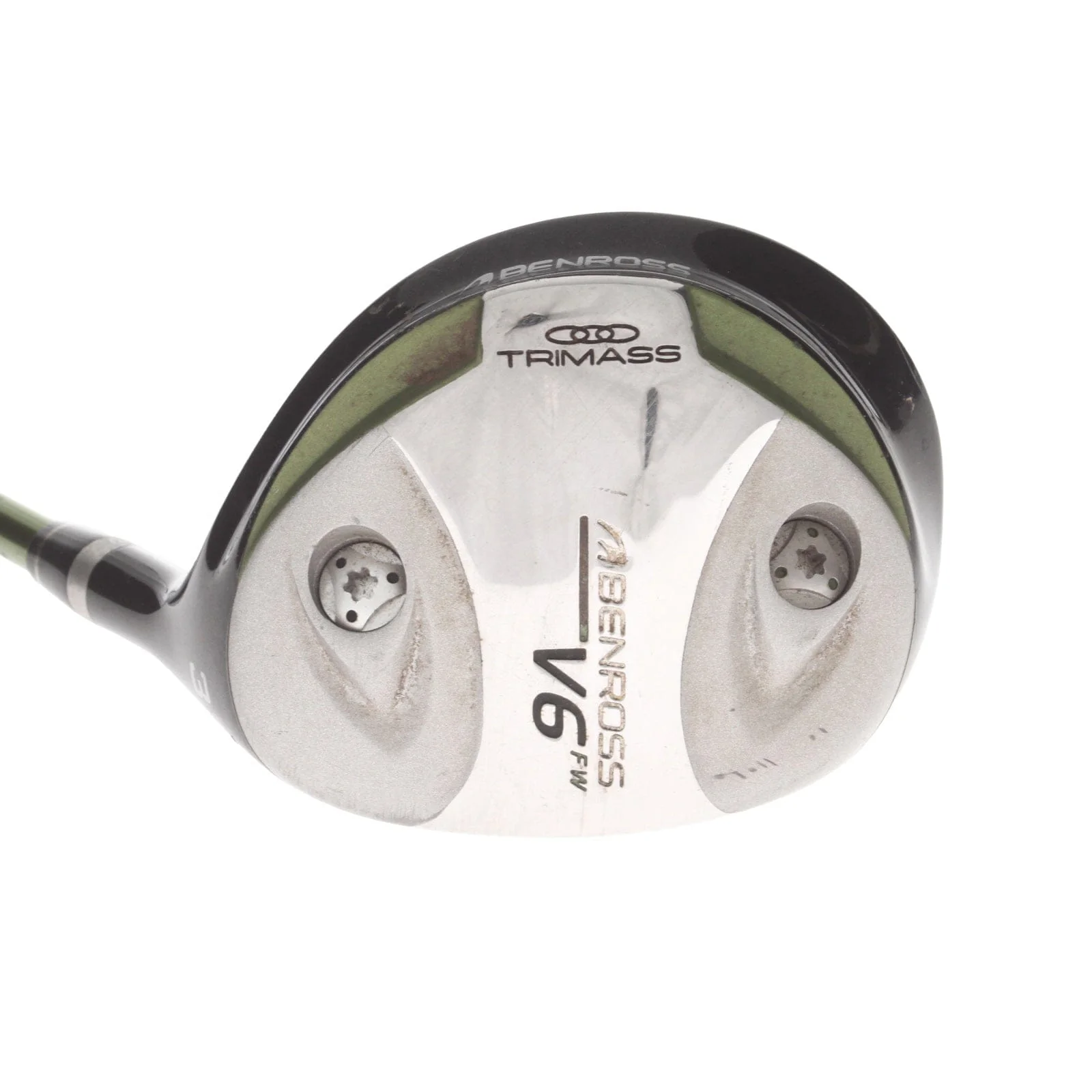 Benross V6 Graphite Mens Right Hand Fairway 3 Wood 15* Stiff - Aldila NV 75
