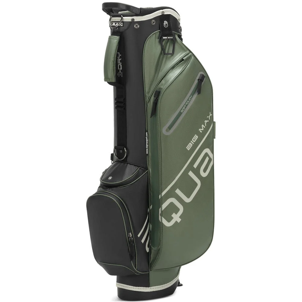 Big Max Aqua Seven H Waterproof Stand Bag - Black/Olive/Off White - Image 4