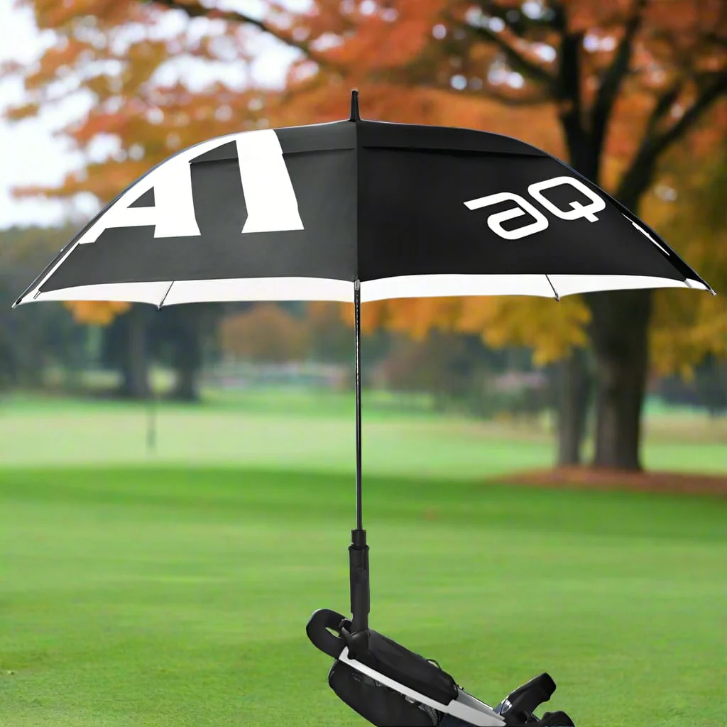 Big Max Aqua UV Umbrella - Black/Charcoal - Image 3