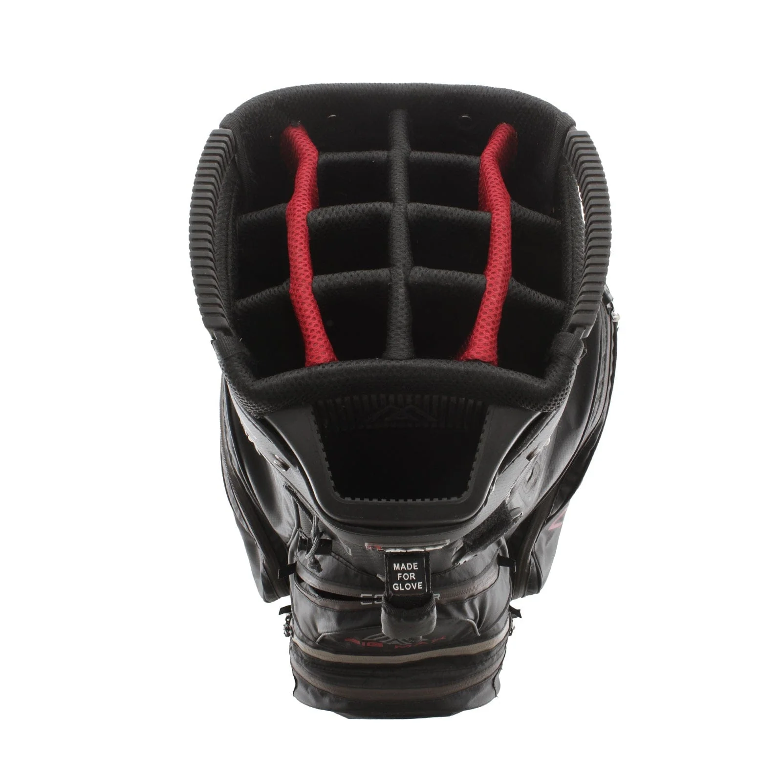 Big Max Dri Lite Sport 2 Cart Bag - Black/Red/Grey - Image 2