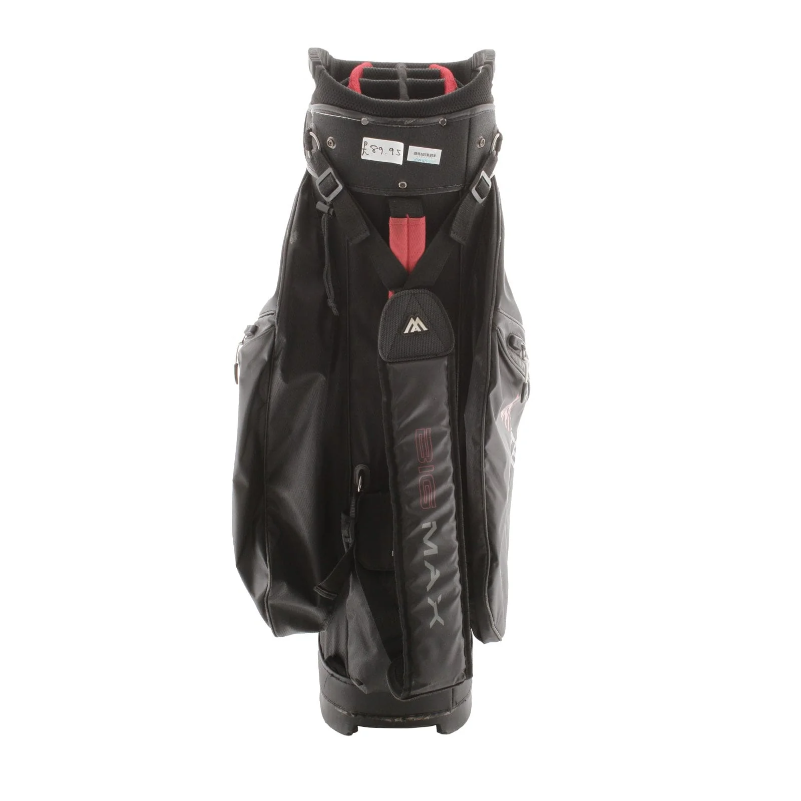 Big Max Dri Lite Sport 2 Cart Bag - Black/Red/Grey - Image 5