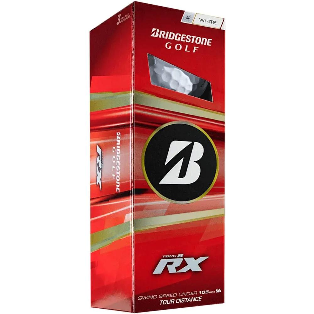 Bridgestone TOUR B RX Golf Balls - White - Double Dozen - Image 3